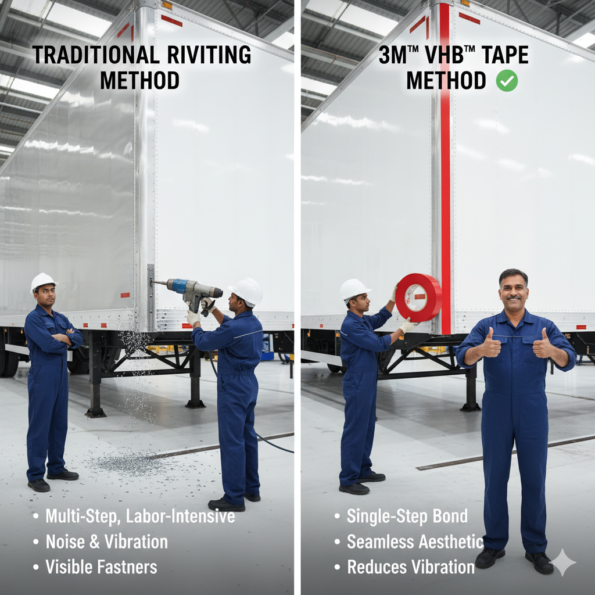 The Material Science of Adhesion: A Guide to Selecting the Right 3M™ Adhesive Based on Surface Energy and Load Requirements